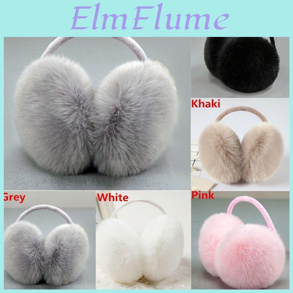 Muffs Earflaps Winter Warm Ear Women Fluffy Cosy Earmuffs Plush Soft Ear Warmer