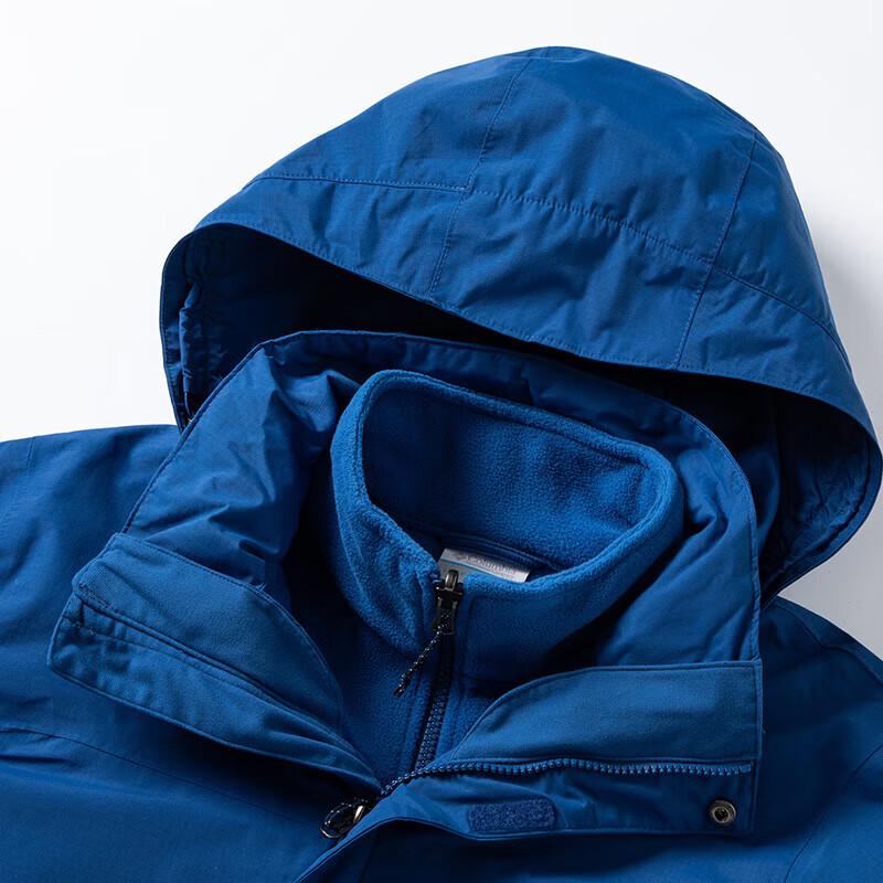 Columbia Men's XE5405 3-in-1 Outdoor Jacket with Fleece Liner