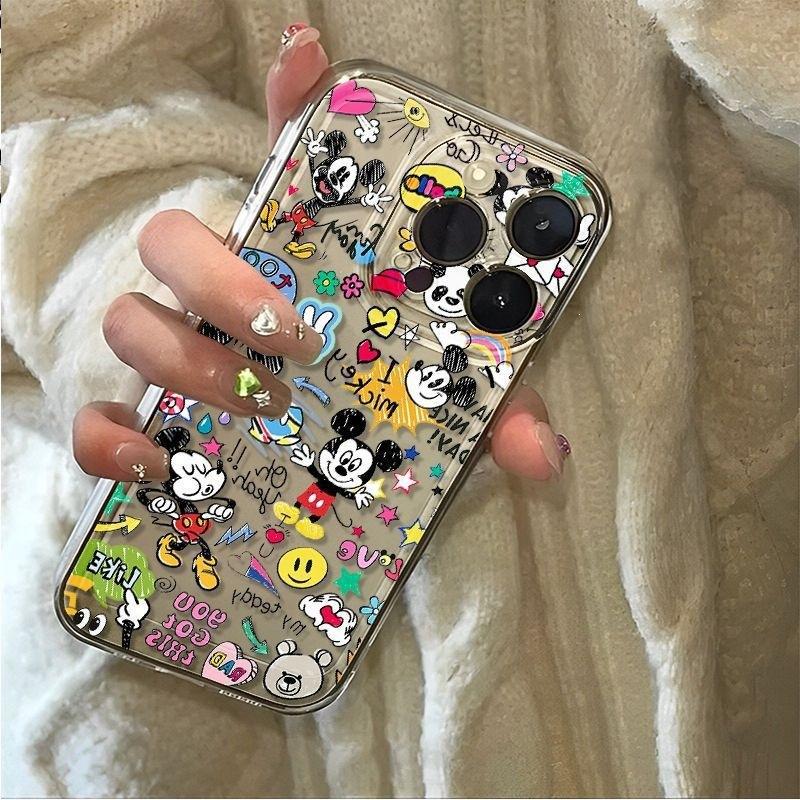 Cute cartoon graffiti iPhone12/13promax/11pro soft XS/7 for Apple 8plus mobile phone case