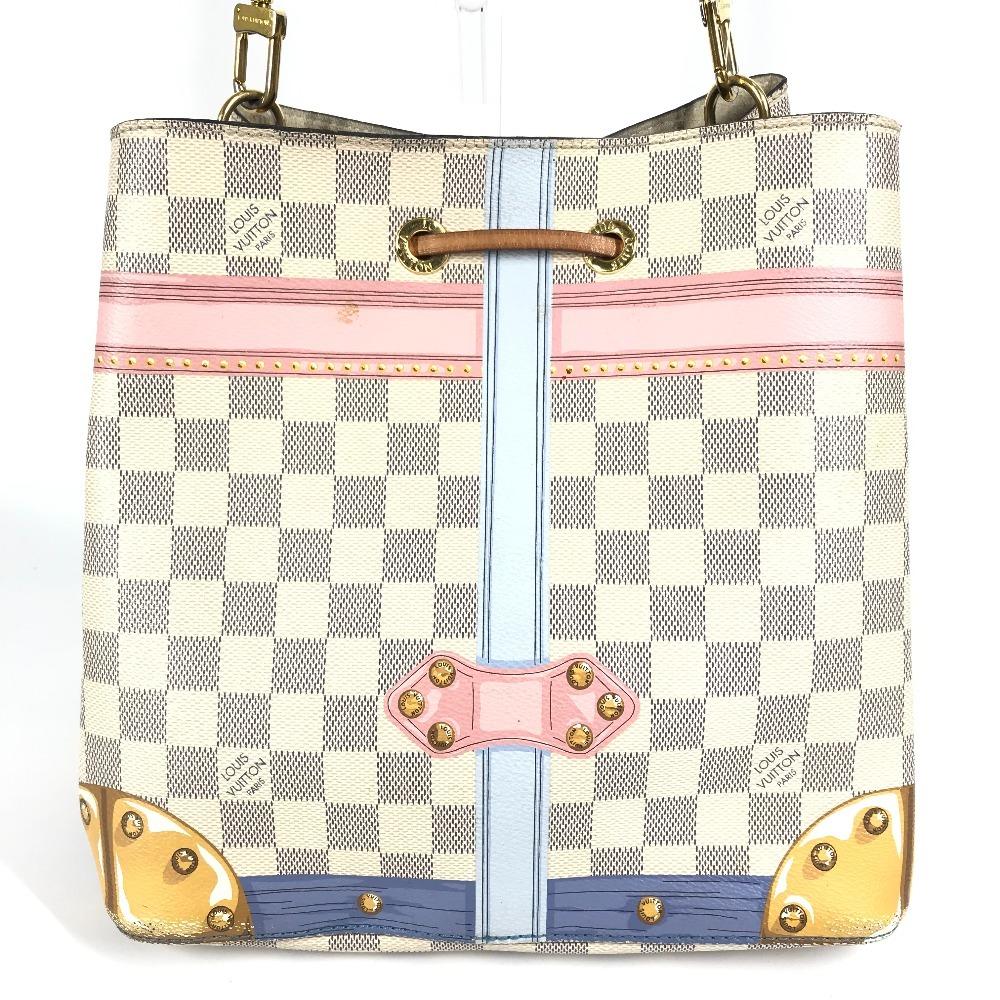 Louis Vuitton N41066 Damier Azur Summer Trunk Neonoe 2WAY Shoulder Bag