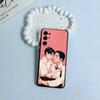 C-Captivated- By -You BL Phone Case For Samsung S25,S24,S21,S22,S23,S30,Ultra,S20,Plus,Fe,Lite,Black Soft Silicone