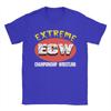 Ecw Hardcore Wrestling Cotton T Shirt For Couple Summer Vintage T Shirts O Neck Fashion Tee Shirt Oversized Pattern Clothes