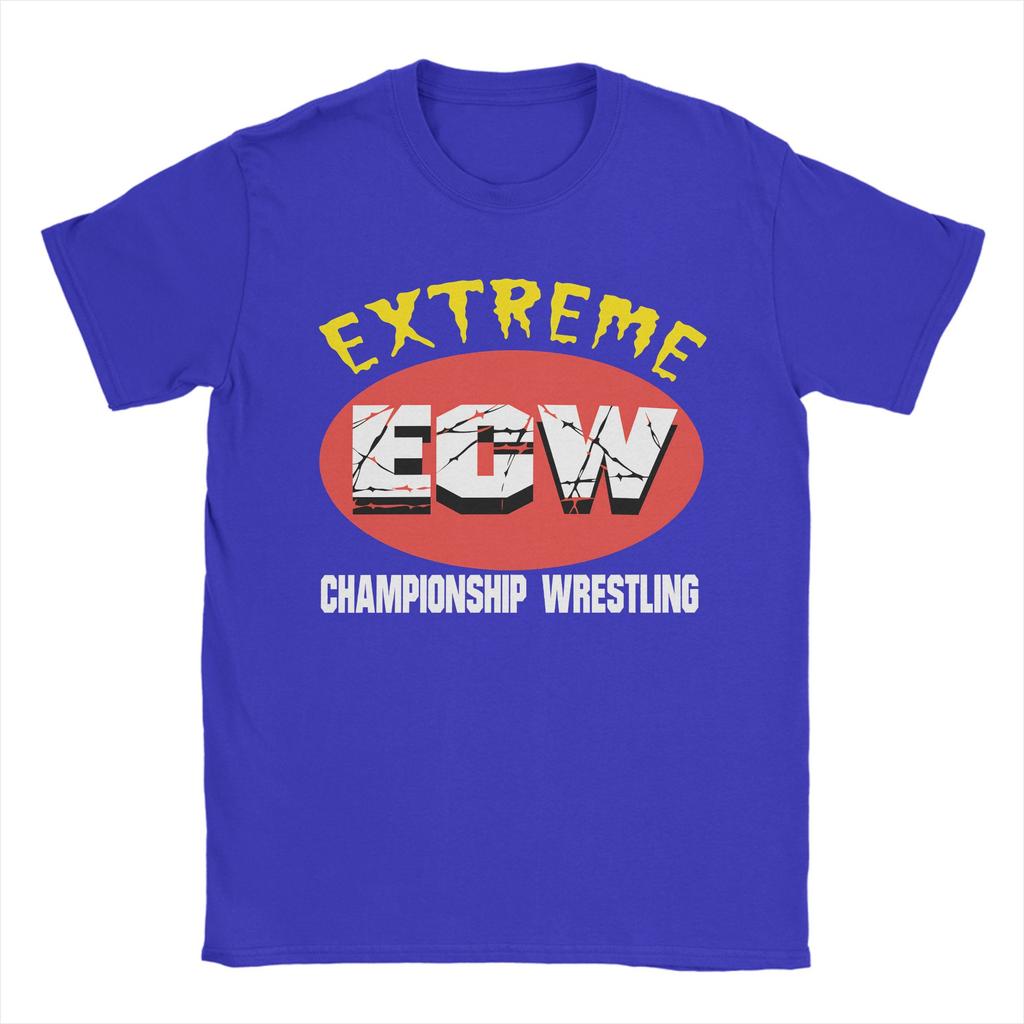 Ecw Hardcore Wrestling Cotton T Shirt For Couple Summer Vintage T Shirts O Neck Fashion Tee Shirt Oversized Pattern Clothes