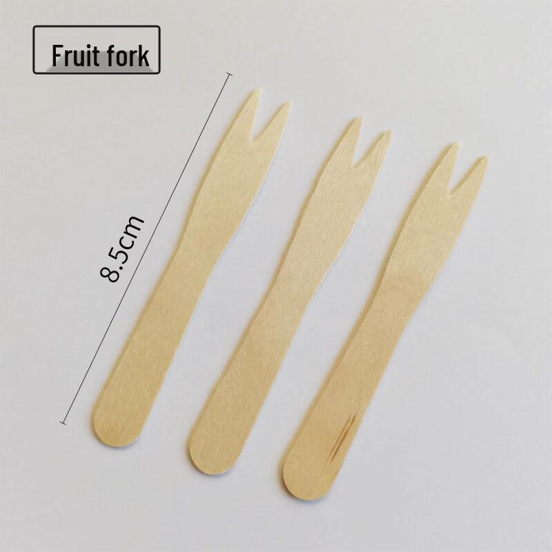 ZISIZ Disposable Paper Cutlery Set