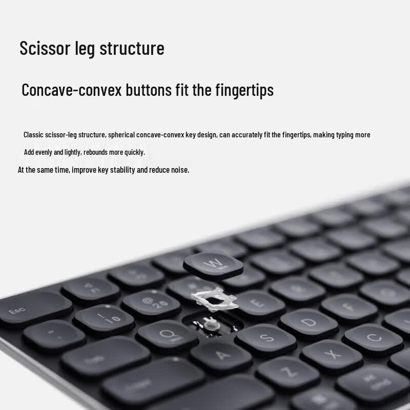 Rapoo 9000S Multi-mode Wireless Keyboard & Mouse Combo