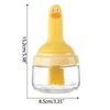 All-in-One Kitchen Oil Brush High-value Silicone Oil Bottle No Odor Cartoon Oil Brush  Barbecue