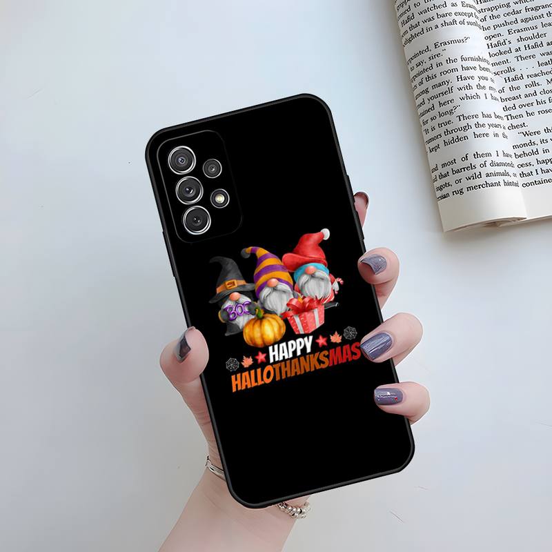 Weihnachten Glückliche Wichtel Handyhülle Funda Für Samsung S20 Lite S22 S30 Ultra S21 Fe S9 S10 E Plus Stoßfeste Rückseite