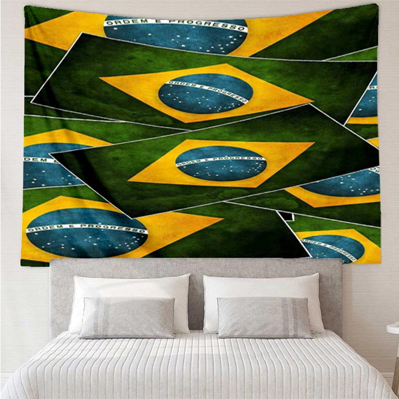 1PC Brazil Artwork Printed Tapestry Room Decoration Wall Hanging for Living Room Bedroom, dormitory, Birthday and Christmas gifts