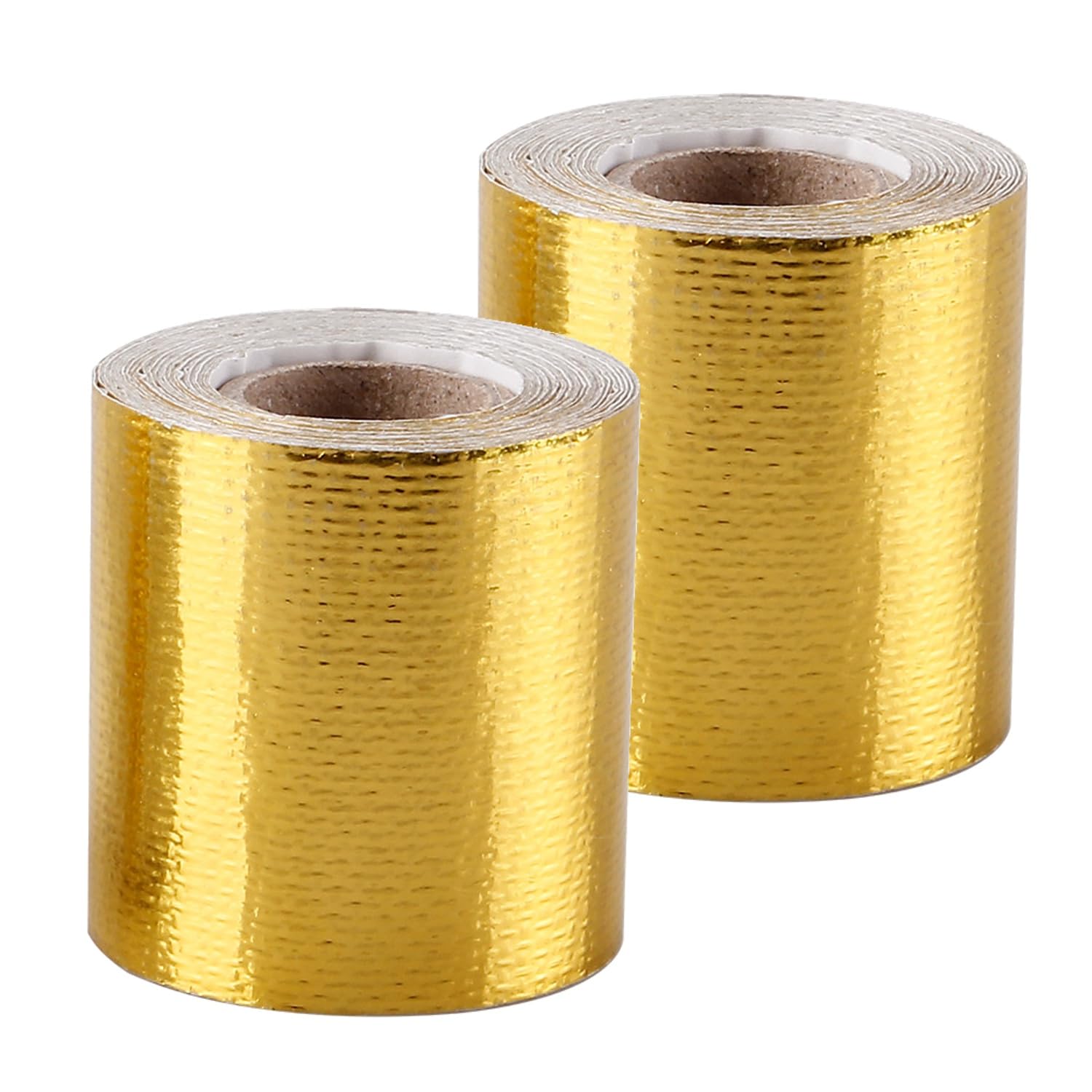 

TaSAIYA Car Heat Resistant Tape, Set of 2, Heat Resistant Aluminum Tape, Heat Resistant Vantage, Muffler (Silver) серебряный