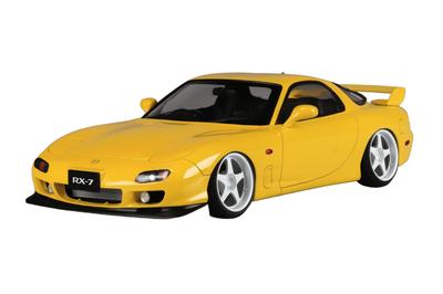 Aoshima Bunka Kyozai The Tuned Car 103 Luchtvering Custom Schaal en Rubber Kunststof Model (AOSHIMA) Nee. RX-7 '02 (Mazda) 1/24 PS, ABS,
