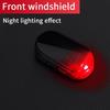 NEW Solar Powered Car Fake Security Light Simulated Alarm Wireless Warning Anti-Theft Caution Lamp LED Flashing Imitation