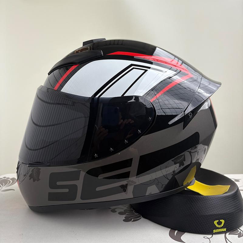 

Full Face Motorcycle Helmets Latest Downhill Racing Motorbike Riding Casco Capacete De Moto DOT Approved For Men Women Kask L