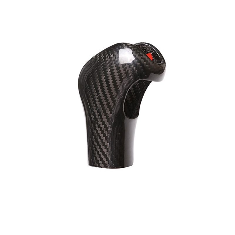 Authentic Real Carbon Fiber Car Gear Shift Knob Trim Cover Sticker For Cayenne 2011-2017