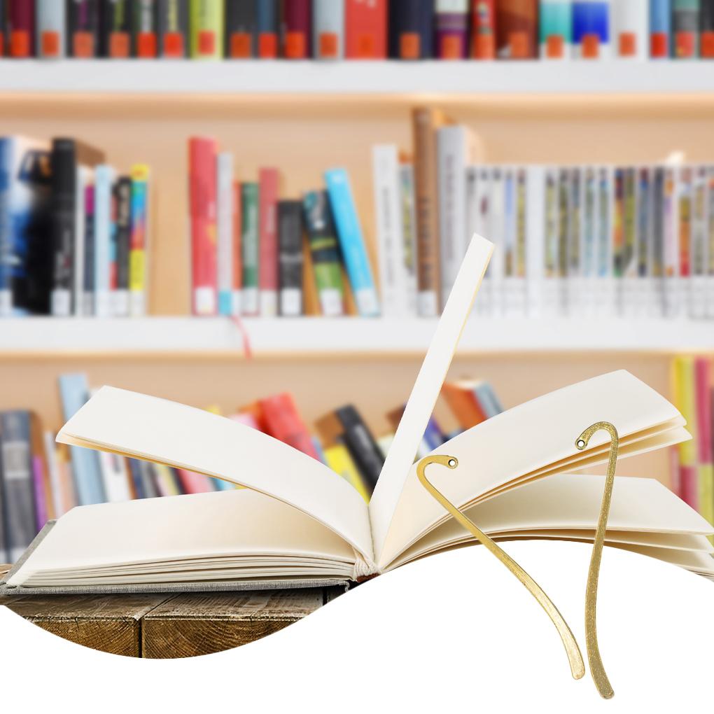 24 Pieces of Hook Bookmark Zinc Alloy Jewelry Making Book Mark Office Decoration Pendants Homemade DIY Crafts Accessories