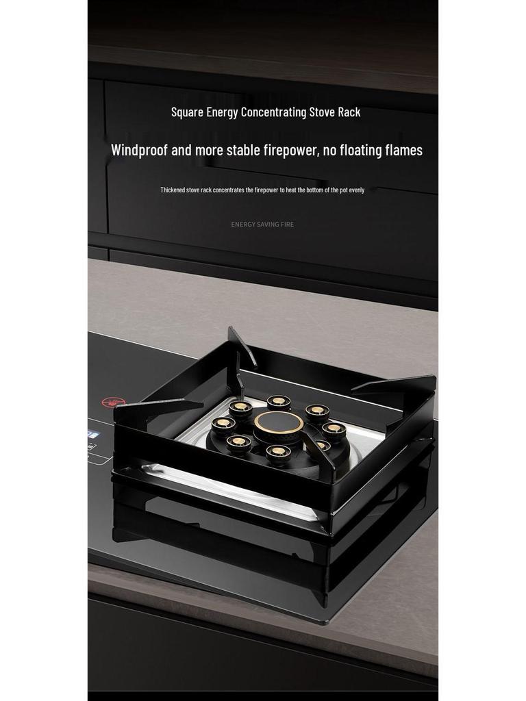 Weili Double Burner Gas Stove: Built-in/Portable, Natural Gas & LPG Compatible, High-Power Nine-Chamber Cooktop.
