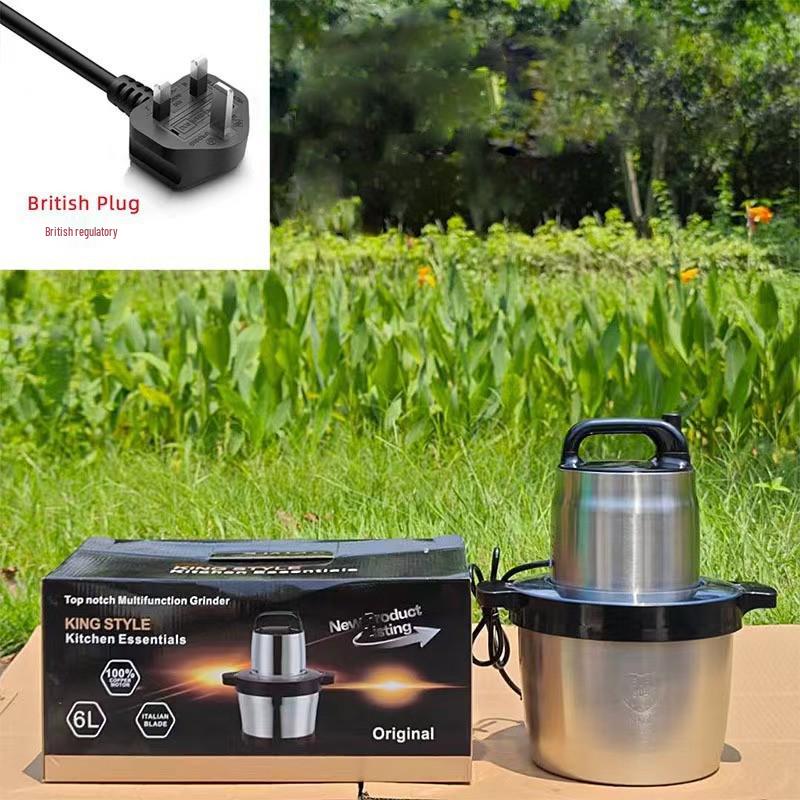 Fufumachine 6L Multifunctional Electric Meat Grinder & Food Processor