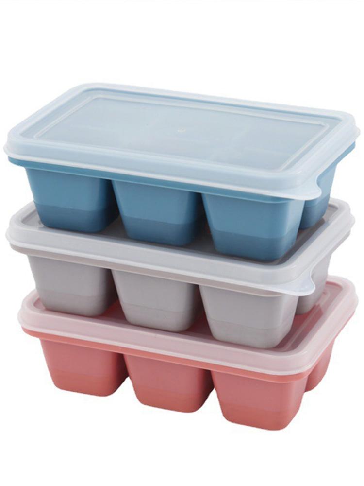 Ice Grid Freezer Homemade Silicone Ice Making Box Summer Personalized Ice Making Multi Functional Box Ice Box