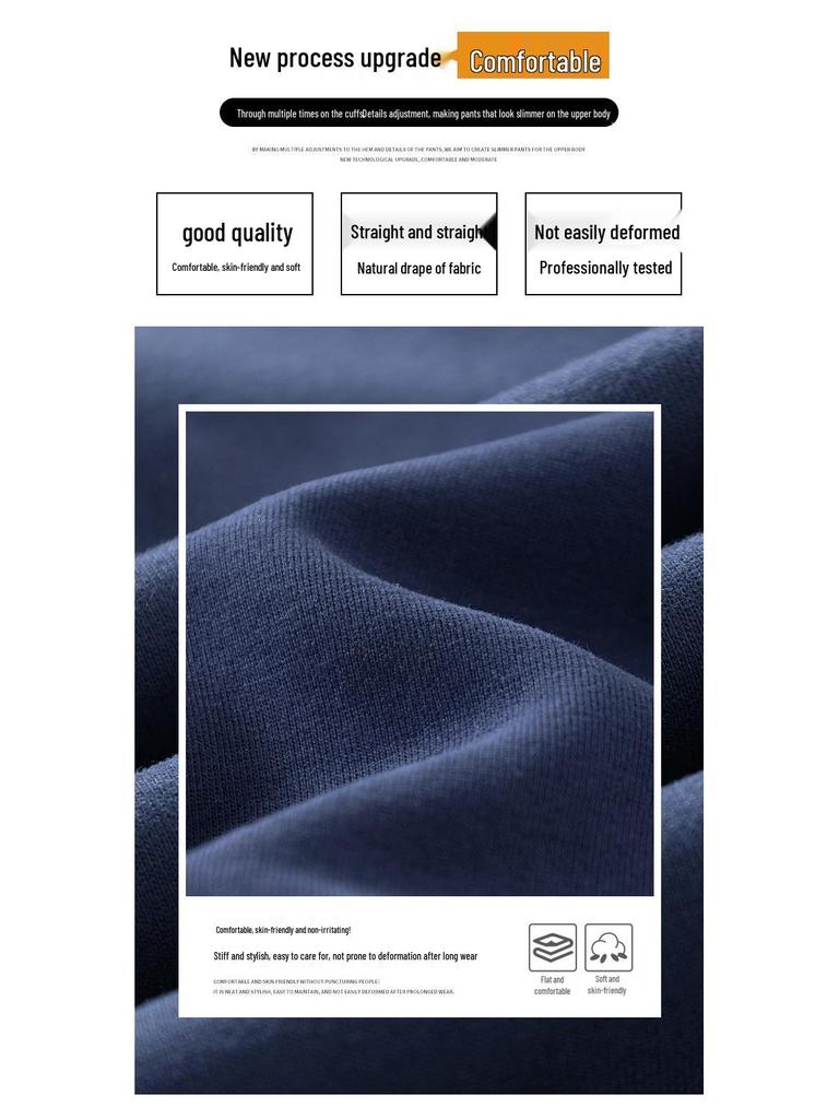 Damen Petite Samtgefütterte Weitbein-Sweathose, Straight-Leg-Stil, Höhenverlängernd, Herbst/Winter-Kollektion 2025.