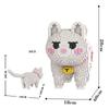 Creative Kawaii Cat Series Building Blocks,Assembly Toys For Boys And Girls Gift,,Ornaments, Home Decor,Building Blocks Toy,32Cm