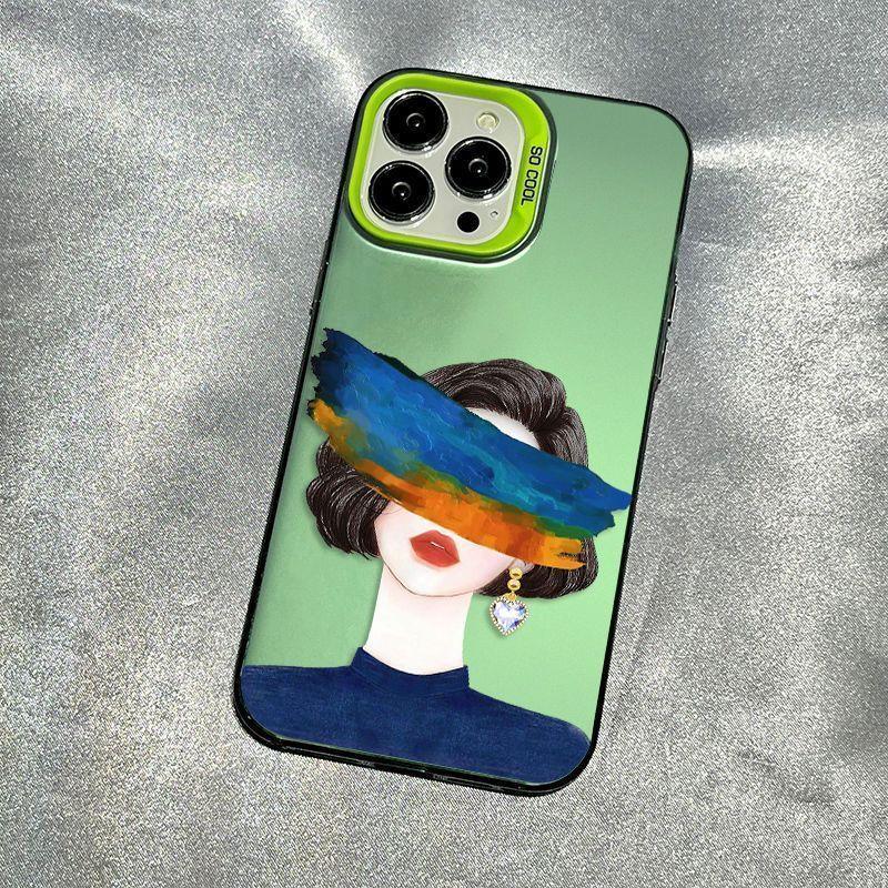 Girls Fashion Phone Case For iPhone 17 Pro Max 16 Pro 15 Plus 14 13 mini 12 11 16E 17 Air Case