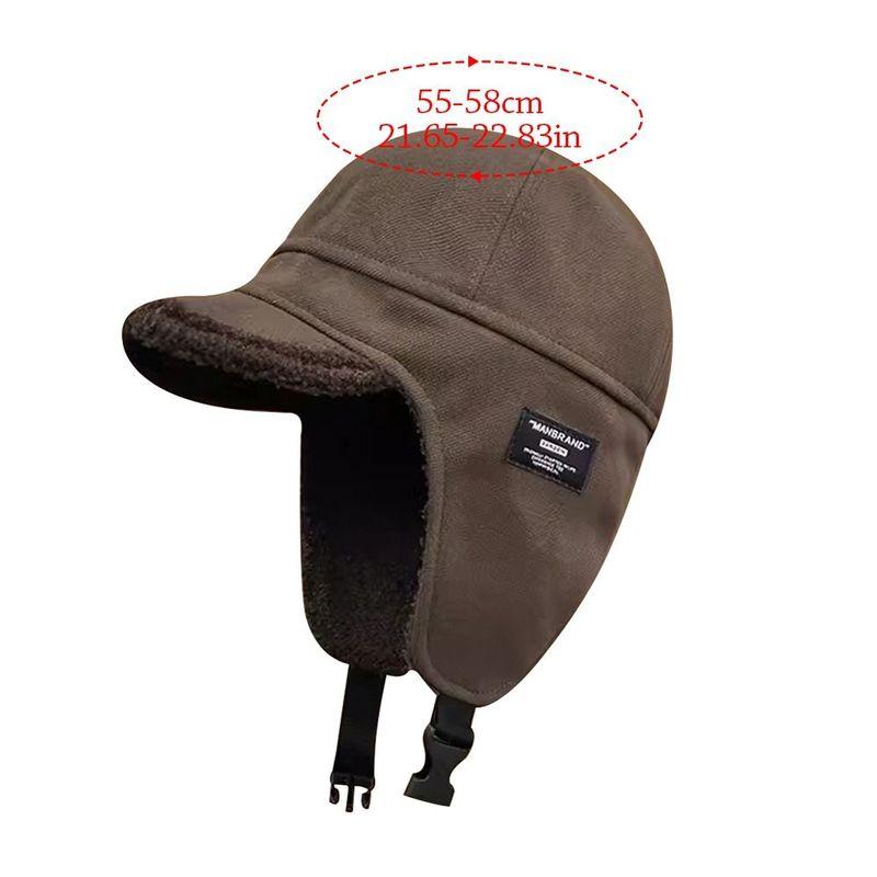 Outdoors Bomber Hat Thick Windproof Ushanka Fur Hat Warm Ski Russian Cap for Men Women