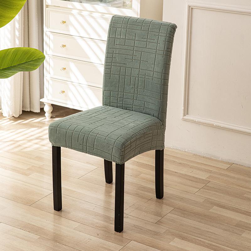 Universal Elastic Chair Cover, Universal Hotel Home Backrest Dining Chair Cover Cover, Stool Cover Mid-back сосна зеленый