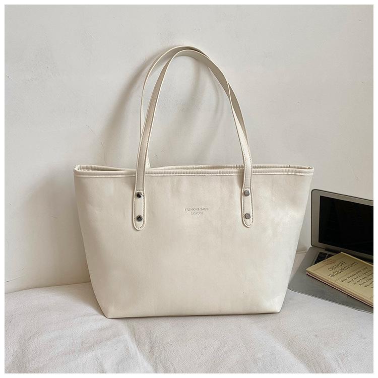 Trendy Korean style pendant large capacity trendy fashion casual popular armpit single shoulder handheld tote bag for women