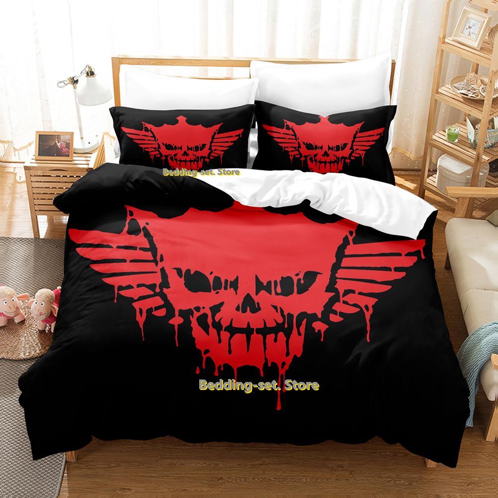 Nytt Cody Rhodes American Nightmare Sängklädesset Enkelt Twin Full Queen King Size Sängset Vuxen Barn Sovrum Påslakan Set Anime