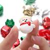 Festliches Acrylperlen-Set: Weihnachtsbaum, Schleife & Schneemann - DIY Cartoon-Accessoires