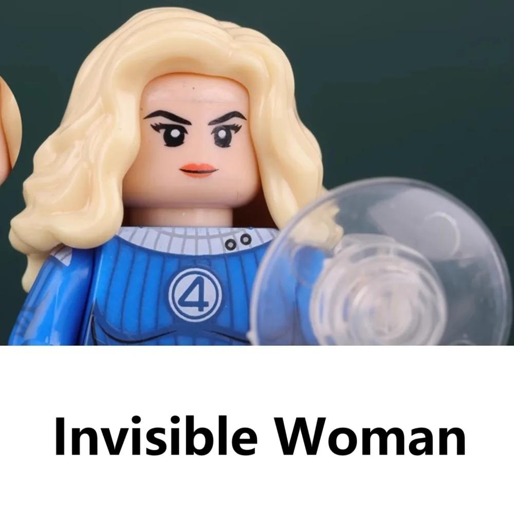 G0151 Nya Fantastiska Fyran Set Byggklossar Human Torch Mister Fantastic Galactus Mini Actionfigur Leksaker