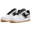 Nike Air Force 1 Low White Ripstop Camo Black Gum Sneakers CZ7891-100