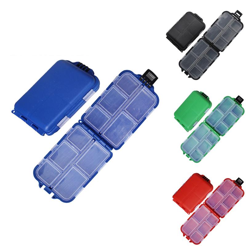 

Пластиковый ящик для снастей для кастинговой рыбалки, коробка для рыболовных снастей нахлыстом, крючки-ложки, органайзер, многофункциональный