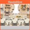 Magical Harry Potter Themed Party Disposable Tableware For Kids Birthday Celebrations