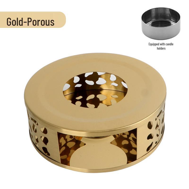 Stainless Steel Tea & Coffee Warmer Candle Heating Base