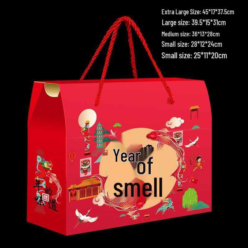 Chinese New Year High-Grade Gift Box for Nuts and Cooked Foods