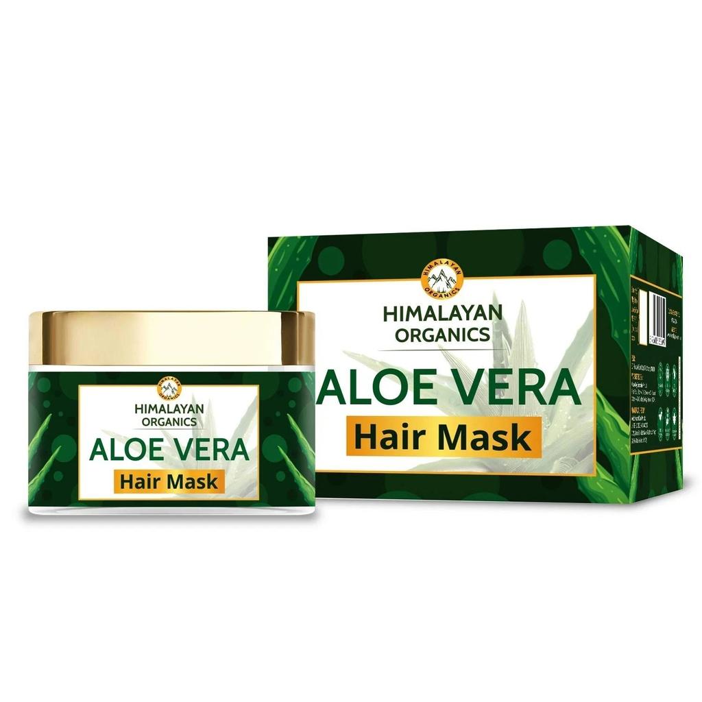 Himalayan Organics Aloevera Hair Mask With Bhringraj, Moringa, Shikakai - 200ml