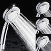 Water Pressure-increasing, Water-saving 3-stage Spa Shower Head