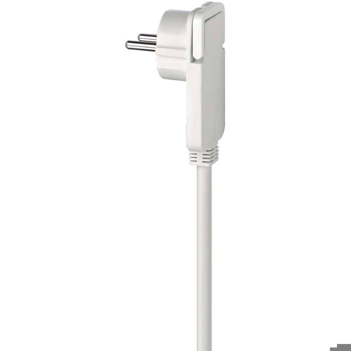 Cordon prolongateur - Brennenstuhl - 1168980220 - 2 m - Plastique - Blanc