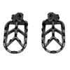 2pcs Dirt Bike Foot Pegs Replacement For XR CRF BBR Iron Black Anti Slip 50ml 140ml Motorcycle Foot Rest