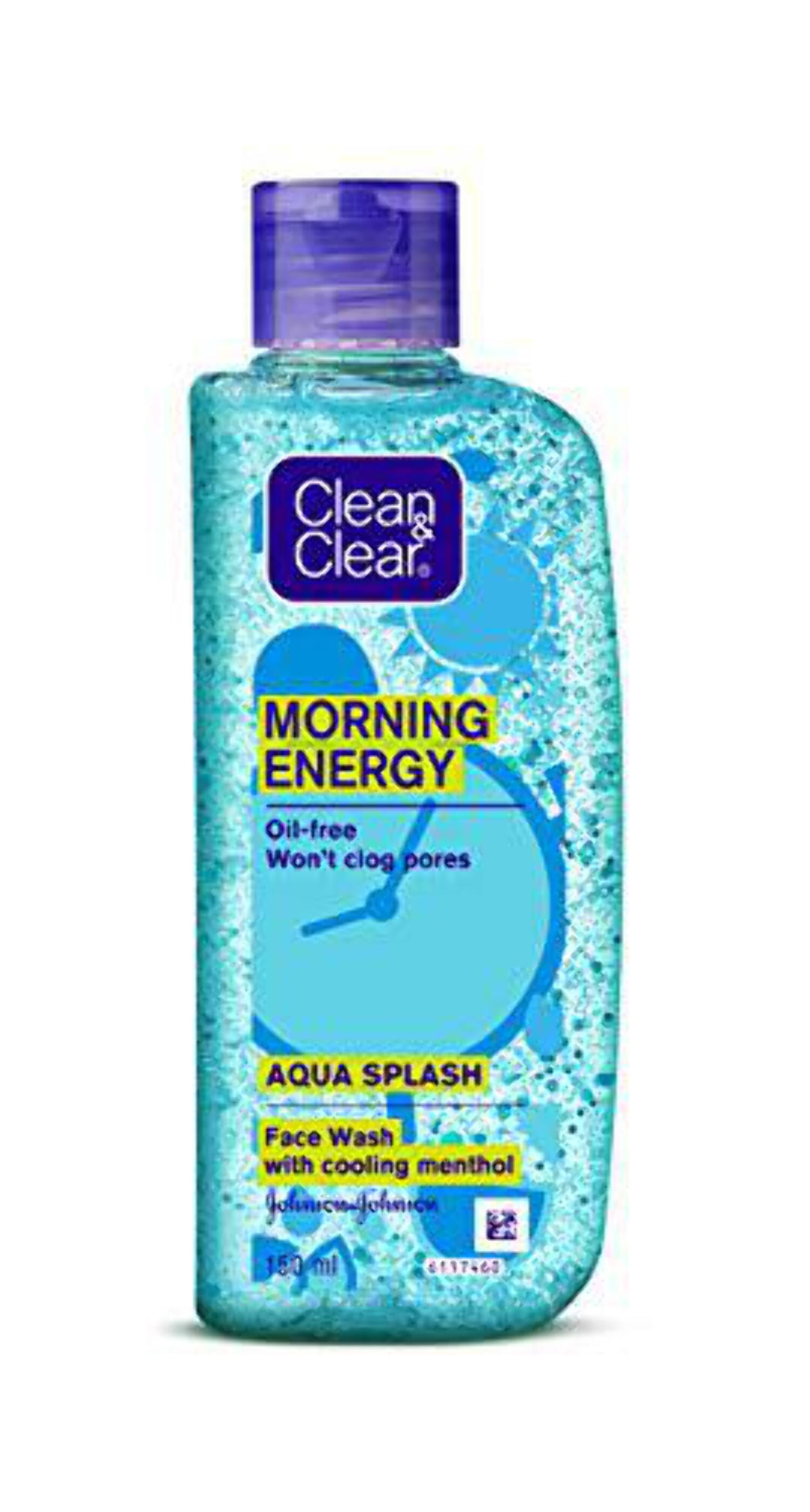 

Clean Clear Morning Energy Aqua Splash, Голубой, 150 мл