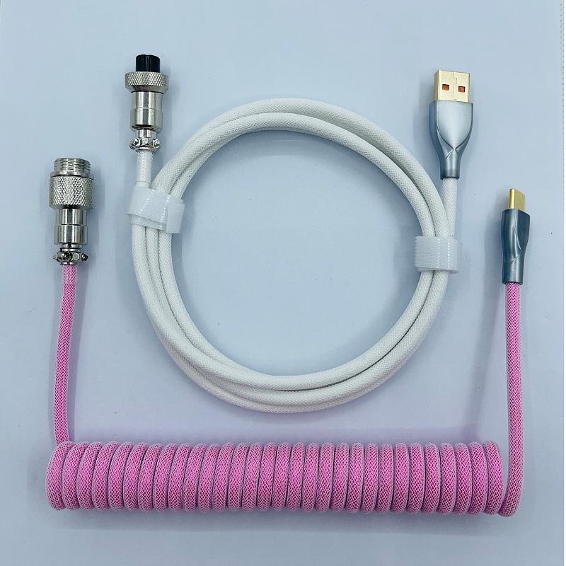 Custom USB 8K Mechanical Keyboard Cable with Magnetic Switch and Aviation Connector for Gaming