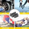 Set de 14 piese Chei tubulară de impact deteriorate, Extractor și Îndepărtător de piulițe și șuruburi - Extractoare din oțel crom-molibden cu cutie de depozitare
