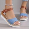 Woman Sandals Shoes Wedge Sandals Ladies Non-Slip Women's Sandals Plus Size Party Footwear Female Sandalias