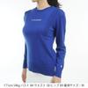 Le Coq Sportif Golf LG4FST02L Sweater with Cable Hand Heat Perfect for Everyday Use and Blue Women's Knit, Washable, Navi, Warm, Golf, (BL00)