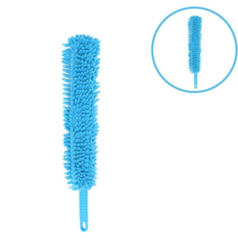 Car Wash Brush Flexible Xtra Long Microfiber Noodle Chenille Alloy Wheel Cleaner