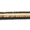 New Wholesale Natural Wooden Beads For Jewelry Making 4 Colors Coconut Husk DIY Necklace Bracelet Beaded Bag Earrings 15 Inches