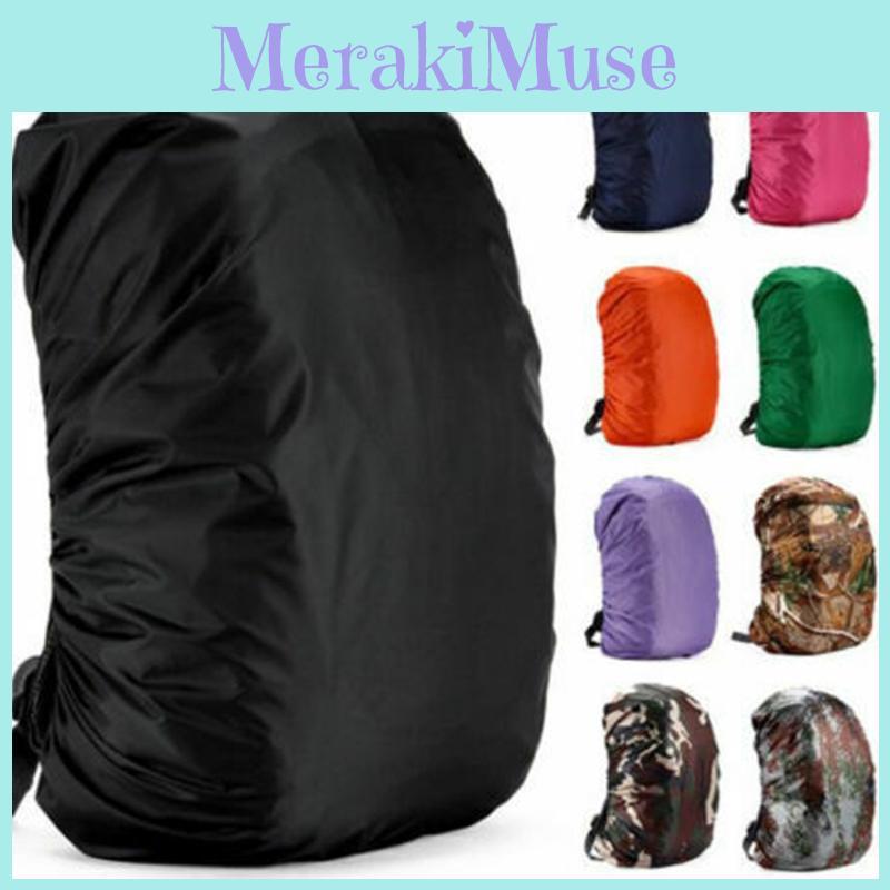 35l-80l Wasserdichter Staubdichter Tragbarer Camping Rucksack Reisetasche Mit Regenhülle Für Outdoor-Abenteuer