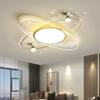 Modern Luxury LED Living Room Bedroom Ceiling Light Nordic Creative Full Moon Design Home Decoration Restaurant Lighting