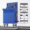 Heavy-duty Multi-layer Mobile Auto Repair Trolley with Drawers