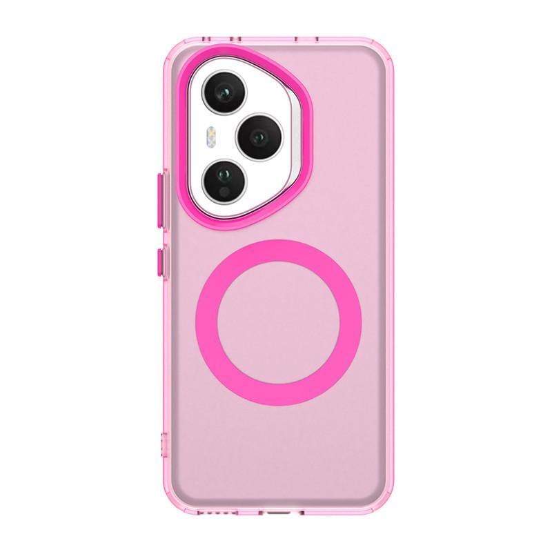Magnetický kryt pro Honor 400 Pro Global Magsafe Bezdrátové nabíjení Kryt Honor 400 Pro Global Matný TPU Kryt na telefon Honor 400 Pro